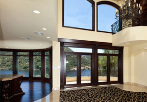 La Maison Ronde - View to Lake Sherwood